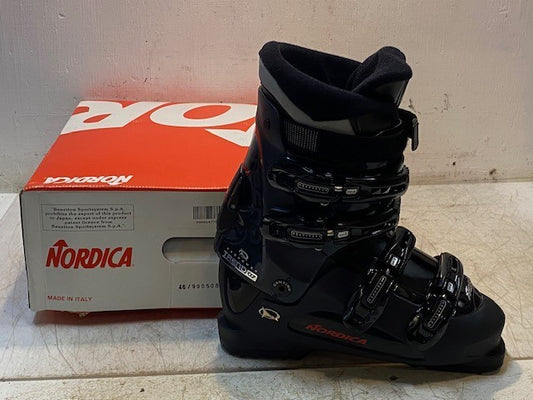 Nordica Exopower Trend 07 Black & Blue Ski Boots Size 25.5 | 290mm | 250-255