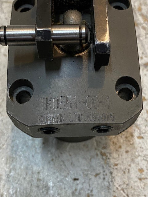 Kosmek Hydraulic Link Clamp X4L54938-03 | TK0551-GC-1 *Missing Little Pin*