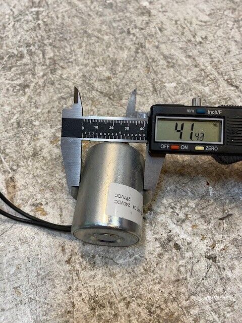 Solenoid 31155-400-04 | 240VDC | 277VDC | 1124 | 2-1/2" Long 18mm Bore 41mm OD