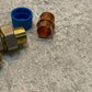 Honeywell Thermostatic Radiator Valve TTD OV ON20 4" Long 22mm End 23mm Hex ID