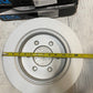 Set of 2 TRQ G-Coated Premium Disc Brake Rotors BRA79227 (2 Quantity)