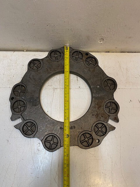 Transmission Cast Clutch Plate for John Deere R-33569 | 13-3/4" W 6-1/2" Bore