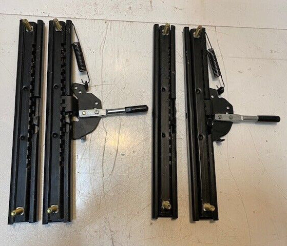 2 Pair of Seat Sliders 12-1/2" Length 1-1/2" Width 7/8" Thickness 8mm Screw