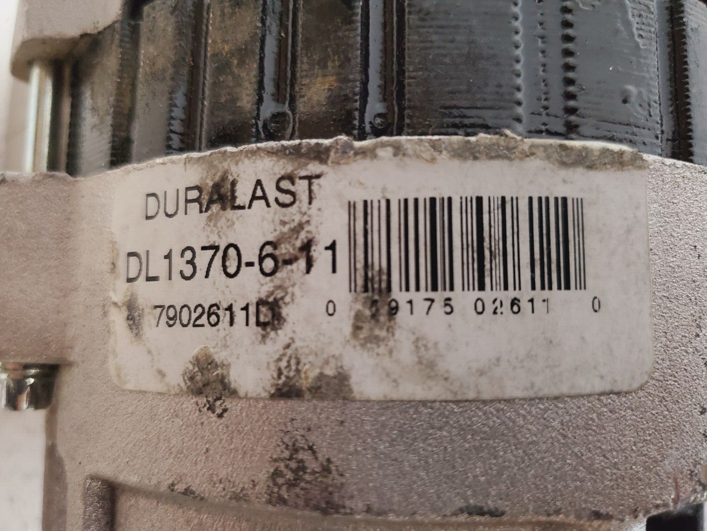 Delco Remy Duralast Alternator DL1370-6-11 | 7902611D