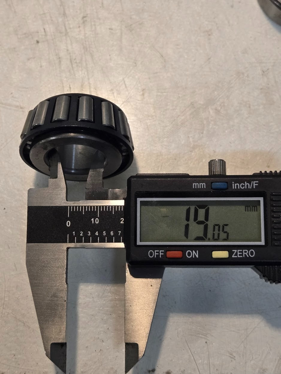 3 Quantity of CMC/ZXY Tapered Roller Bearings LM11949 LM11910 3/4" Bore (3 Qty)