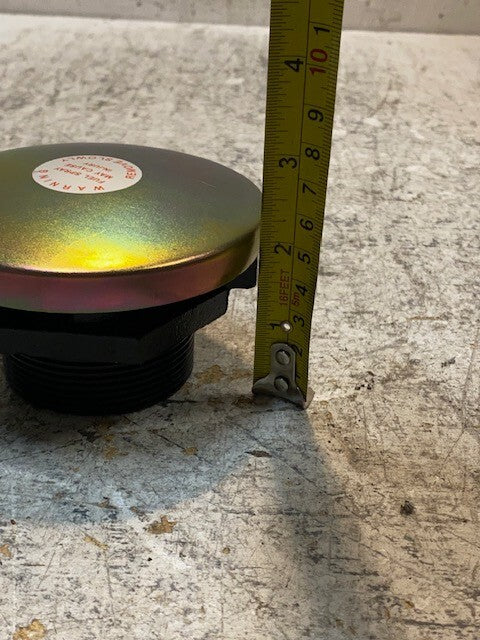 Vented Tank Cap 4" OD 2-1/4" Tall 48mm Bore 59mm Thread