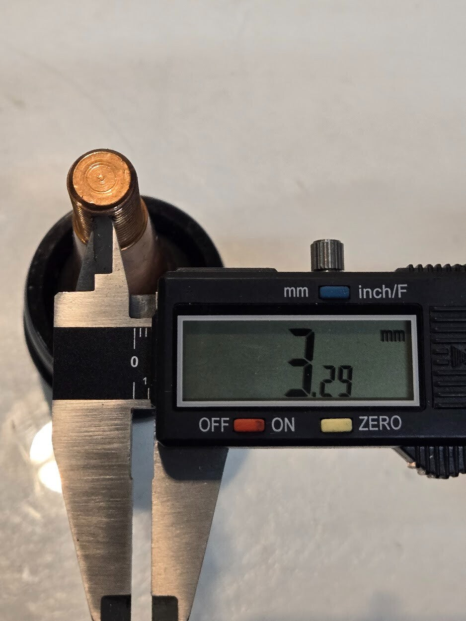 Howe Precision Ball Joint | 53.55mm Diameter 4-3/4" Length 12.5mm Threaded End