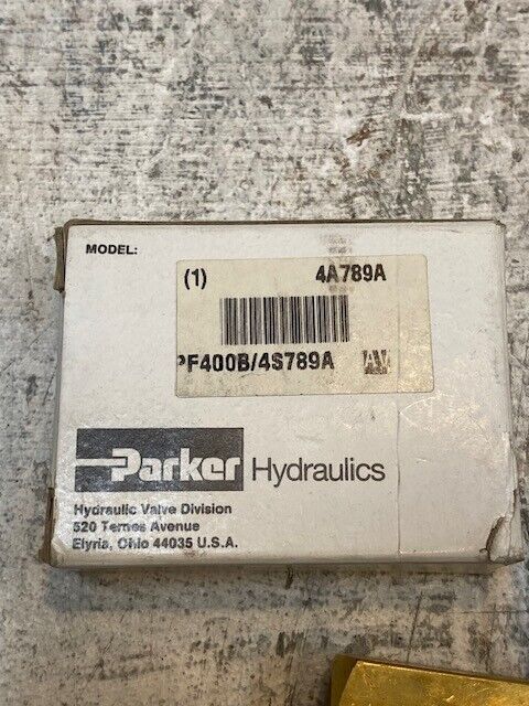 Parker Hydraulic Flow Control Valve 4A789A | PF400B