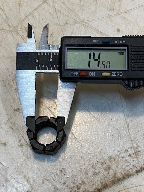 88 Qty of Hexagon Slotted Plain Sheet Spring Nuts 5310-00-405-2598 (88 Qty)