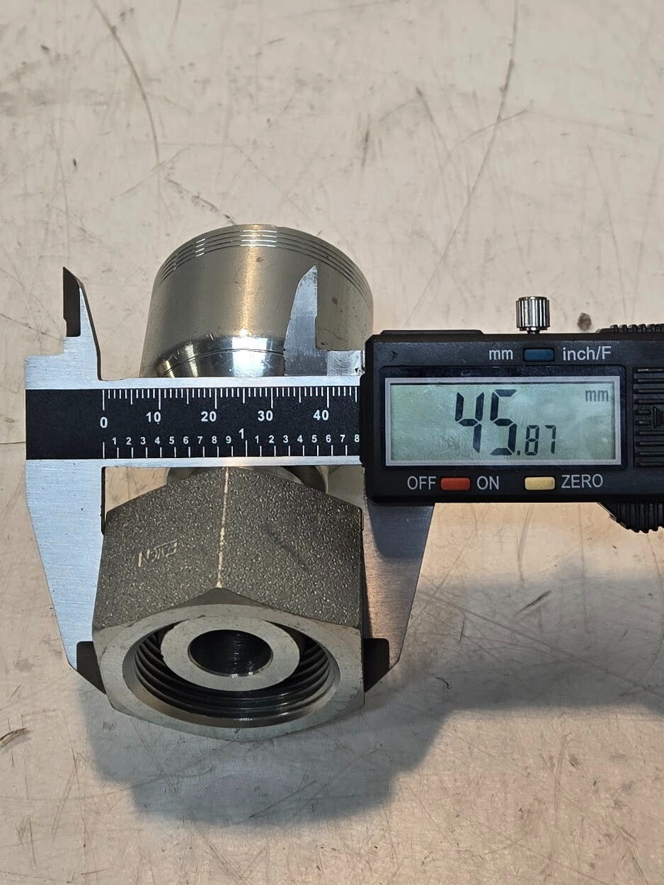 Eaton 4S-12 25S Hydraulic Hose Fitting | 1" Threaded x 4 Wire Spiral Fitting