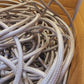 79 Lbs of 304 Braided Cable Sleeving & Wire 1/2" Thickness 2 conductors (79 Lbs)