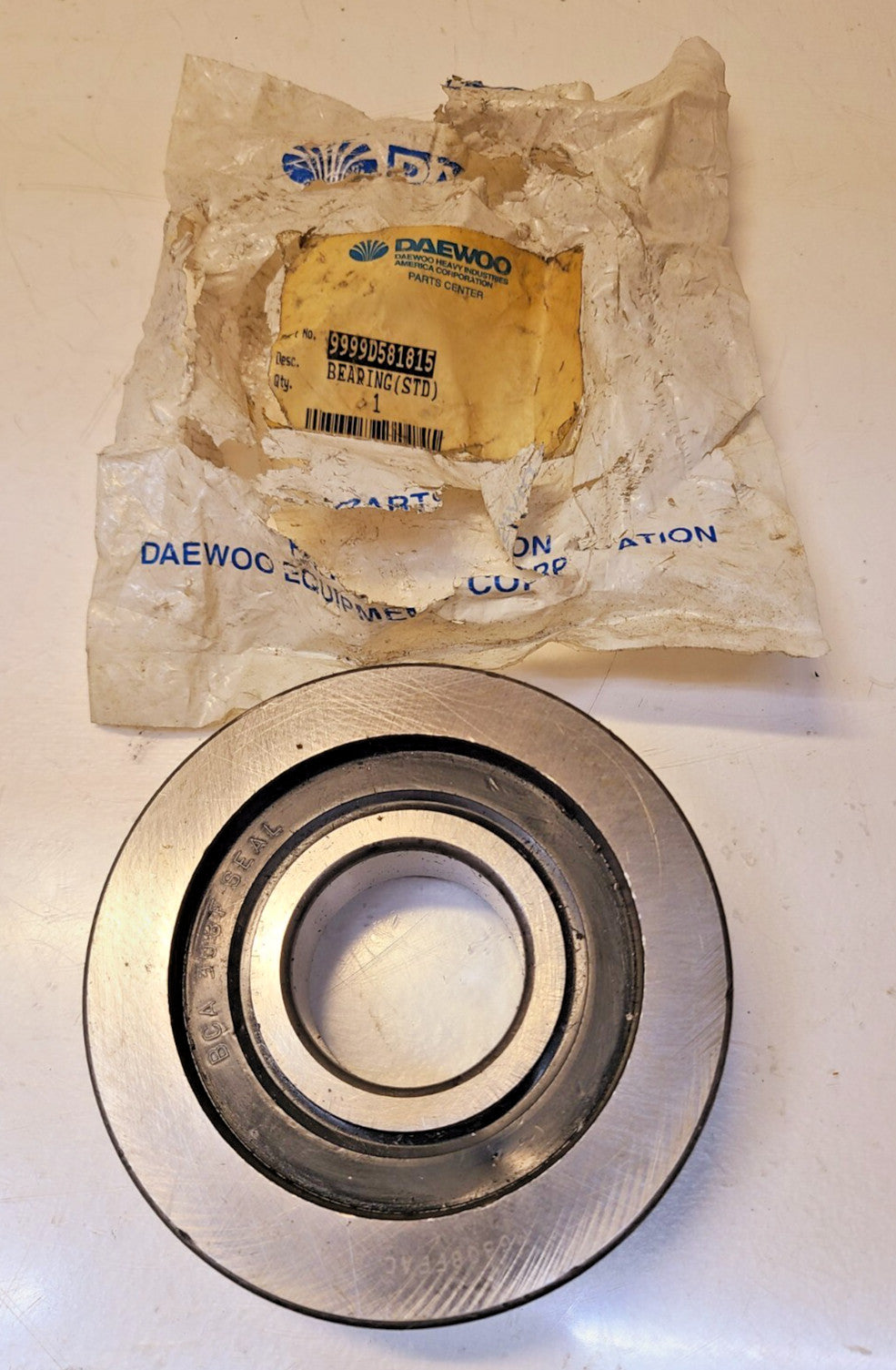 Daewoo Bearing Mast Roller 9999D581815 | BCA 308F SEAL | MG308FFAC BCA