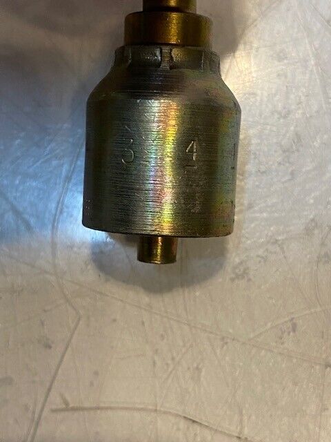 7 Quantity of Parker 1394344 Hydraulic Coupling Adapter Fittings (7 Quantity)