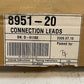 16 Quantity of CAT Yellow Connection Leads 16" L, 8951-20, D-61158 (16 Qty)