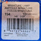 32 Qty of Wagner Miniature Lamps & Halogens 563 | 194 | 3057NA | BP1255 (32 Qty)