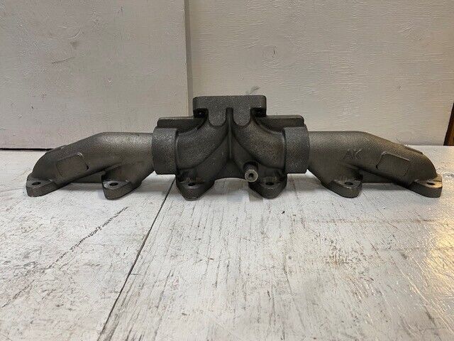 Stock Exhaust Manifold Flange Center Wastegated AK 26" Long 6" Tall 4-1/4" Wide