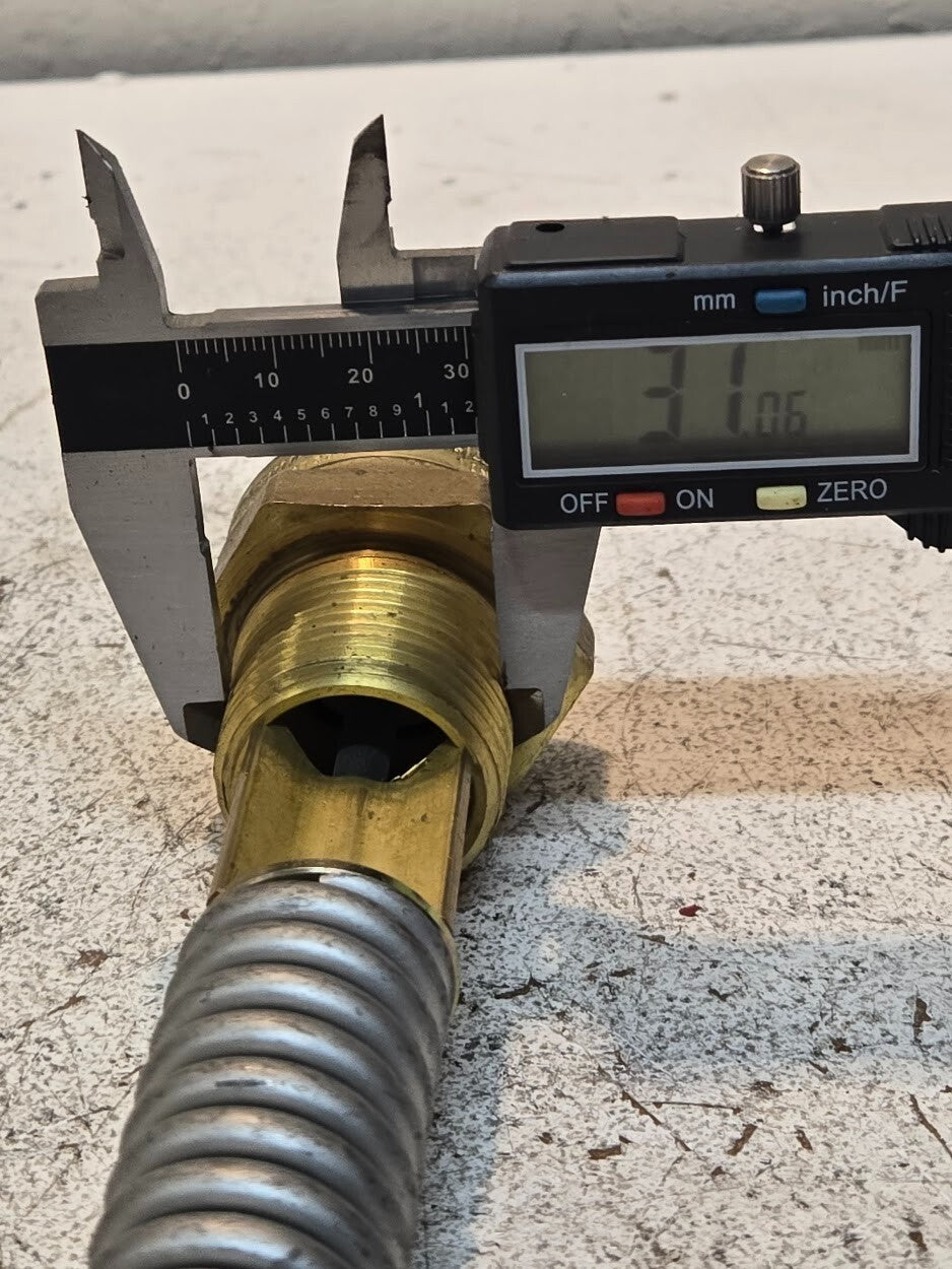 2 Quantity of Omeca 250-2757AIR LP-Gas 1" Safety Relief Valve 250 PSI (2 Qty)