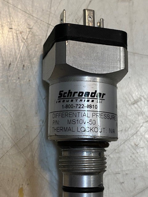 Schroader Differential Pressure Switch MS10V-50 | 406842 | 45 PSID