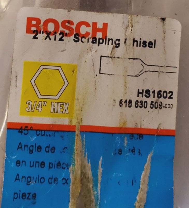 Bosch Scraping Chisel 2" x 12" | HS1502