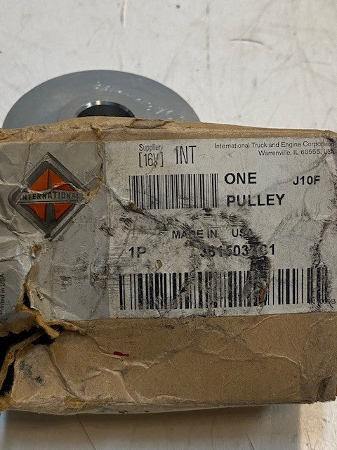 International 3615037C1 Alternator Drive Pulley 3" Dia. 1-3/8" Thick 22mm Bore