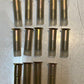 14 Qty of LE 1581 Round Flat Head Screws 1-5/8" Long 13mm Thread (14 Qty)