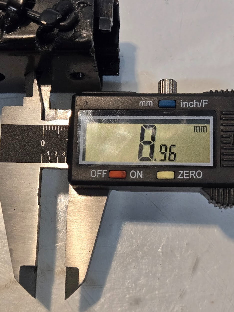 2 Pairs of Seat Sliders 14-3/16" Long 1-1/2" Track Width 1" Deep (2 Quantity)