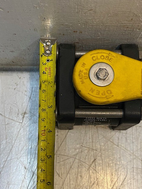 BANJ Polypropylene Ball Valve Stainless Steel Bolts 57mm Bore 150PSI Max