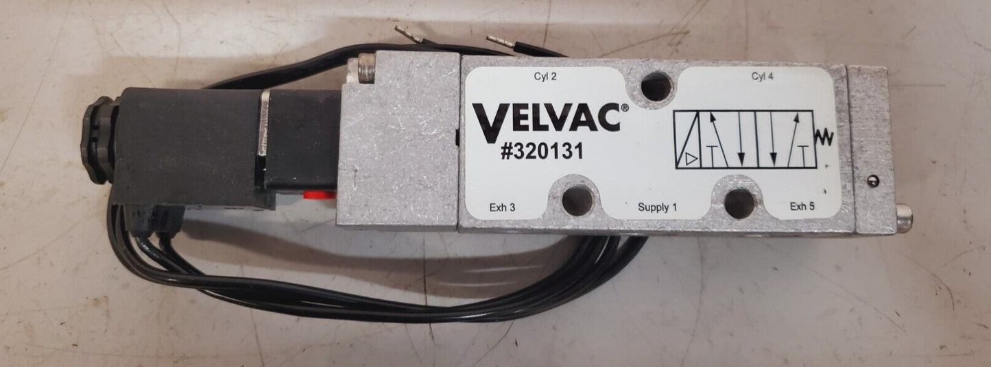 Velvac Four-Way Electronic Solenoid Air Valve 320131 | 3201312