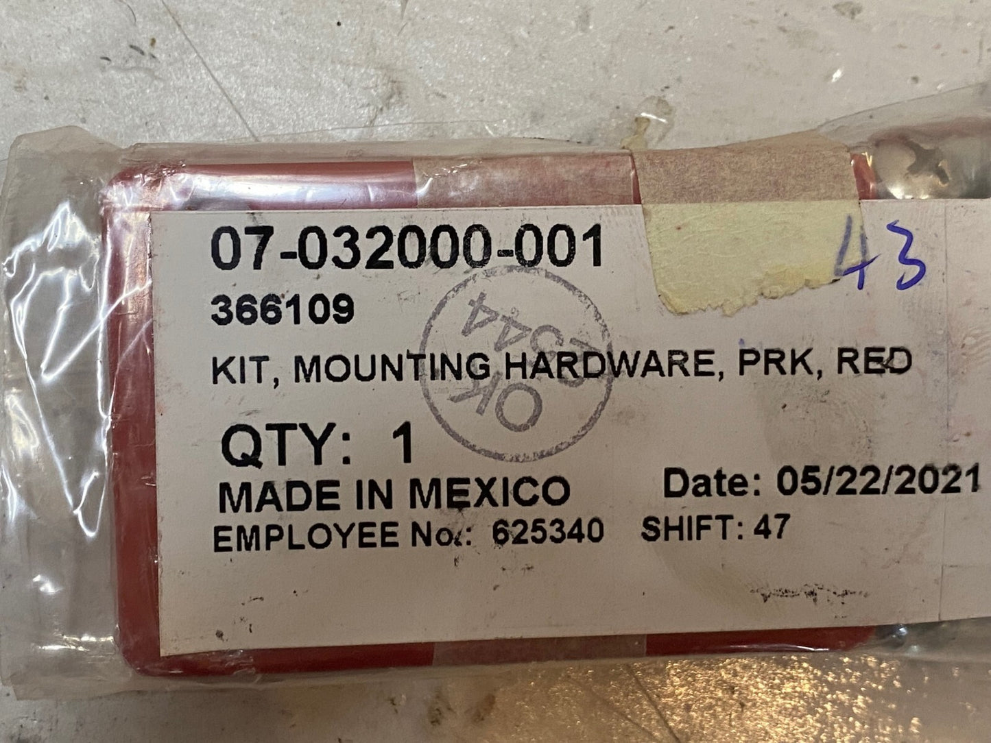 Corning Rack Mount Patch Panel Red PRK-CP72-3C-ATT | 748716