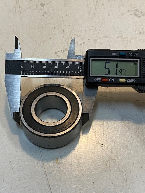 8 Quantity of WJB DH559339-1 Bearings for Harley Davidson 52mm OD (8 Quantity)