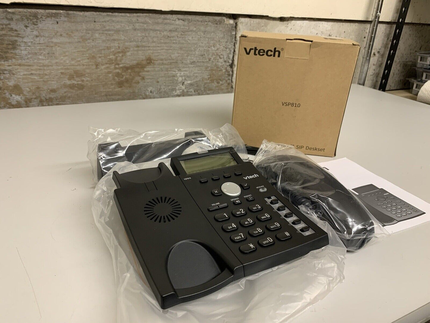 Vtech VSP810 ErisTerminal SIP Office Phone Desk Set - FREE SHIPPING