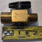 4 Quantity of Quarter Turn Plug Valves 1/4" FPT x 1/4" MPT for Parker (4 Qty)