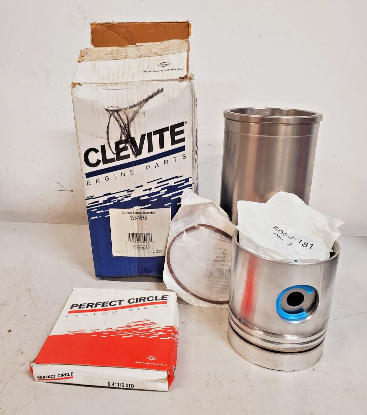 Clevite Cylinder Sleeve Assembly 226-1579 | WS-520 | 33 05C8 | 224-2171