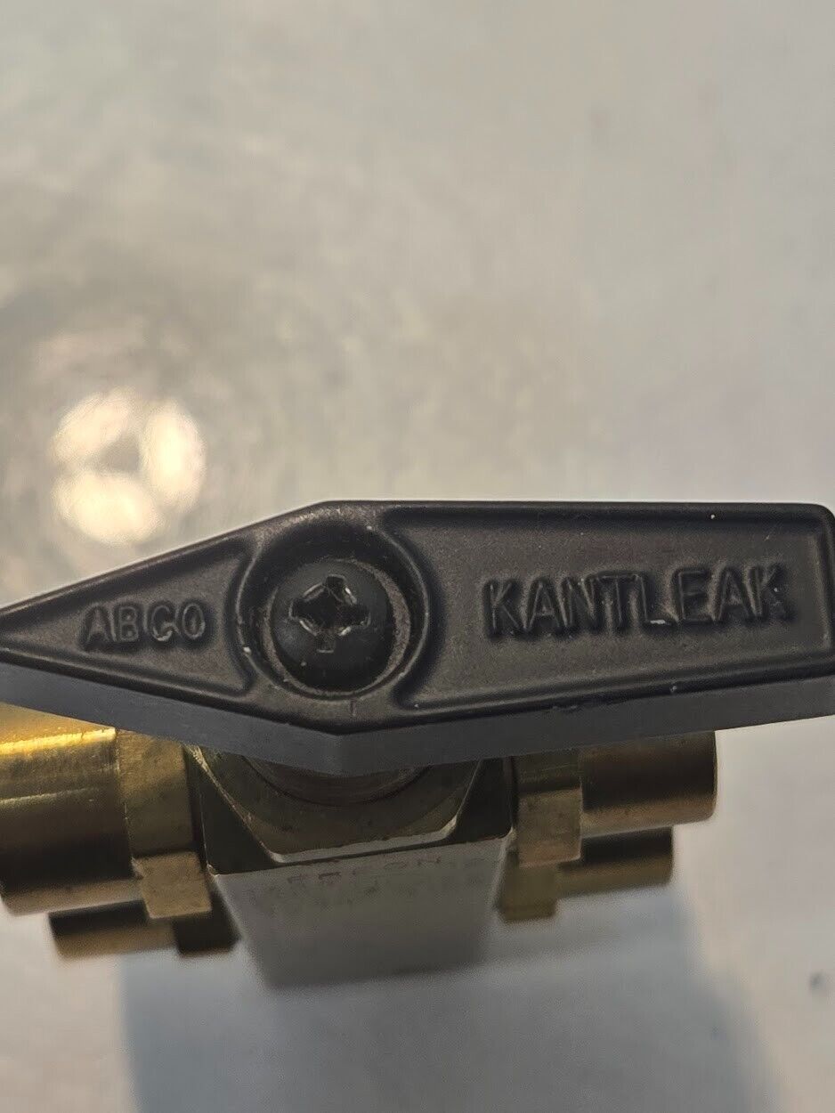 ABCO Kantleak 5 Port Stack Valve for Freon 134a | 12 500 502 22 404a 410A | 1/8"