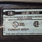 Thomas and Betts Ocal Blue Conduit Body TA04648 A Elbow