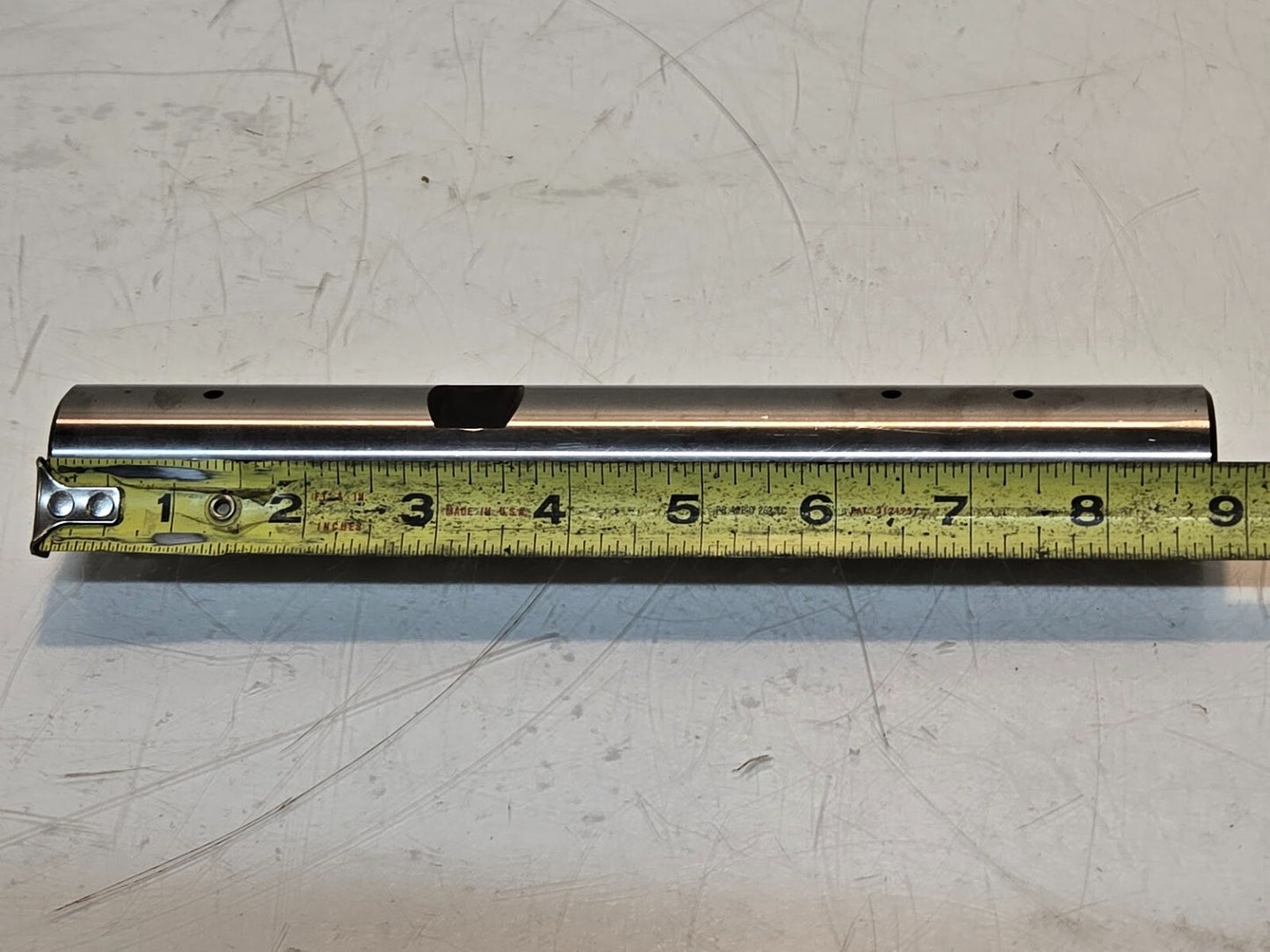 Steering King Pin A000000539 for Caterpillar | 090664 | 8 13/16" Long 32 mm OD