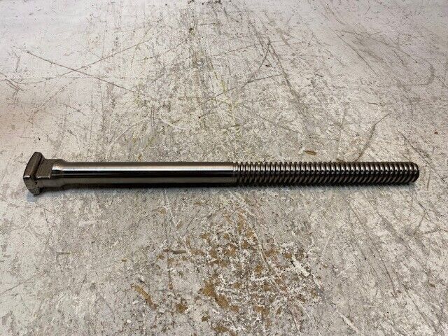 Rectangle-Head Bolt 15-1/2" Long 22mm OD