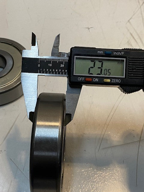 2 Quantity of Sealed Ball Bearings 6406Z 30x90x23mm (2 Quantity)