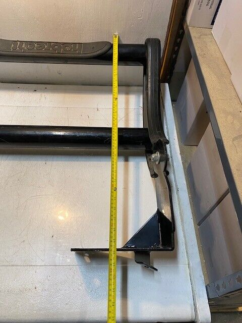 Hobrecht Nudge Bar 19-1/2" H 21-1/2" D 32-1/2" W 76mm Thick 30" Long Laying Down