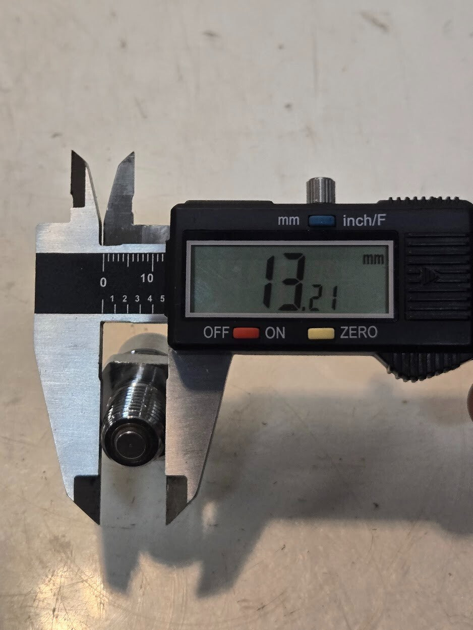 10 Quantity of Bay Corporation 1221-4DV DISS DV Adaptor 1/4" Male NPT (10 Qty)