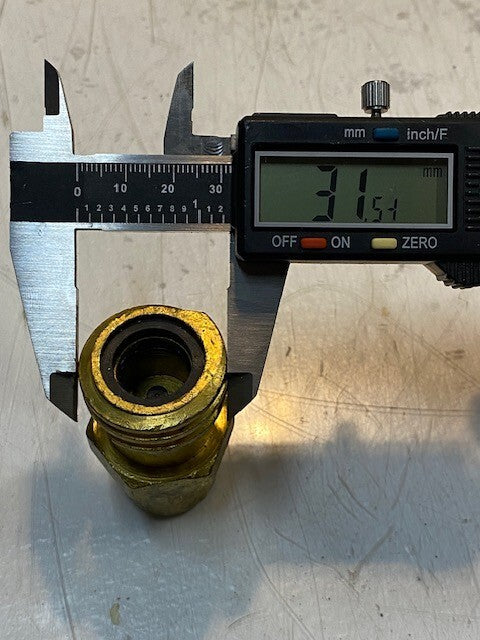 6 Quantity of Sherwood Control Valves PA1428M | 2-3/8" L 14mm ID Thread (6 Qty)