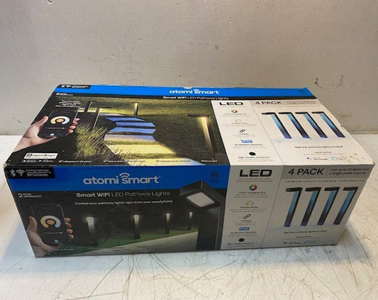 Atomi Smart 1543203 Color Changing LED Pathway Lights 4-Pack