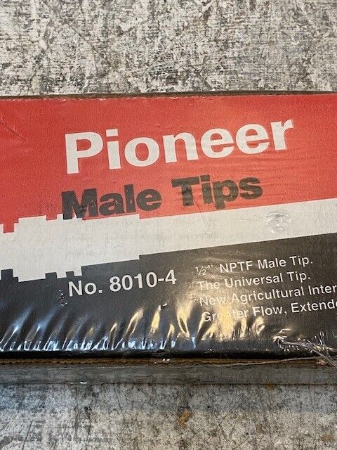 Pack of 10 Pioneer Male Tips Quick Couplings 8010-4 | 8X31