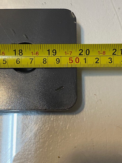 Komatsu 198-54-78360 Plate 19-3/4" Long 3-1/8" Wide 17mm Bolt Hole