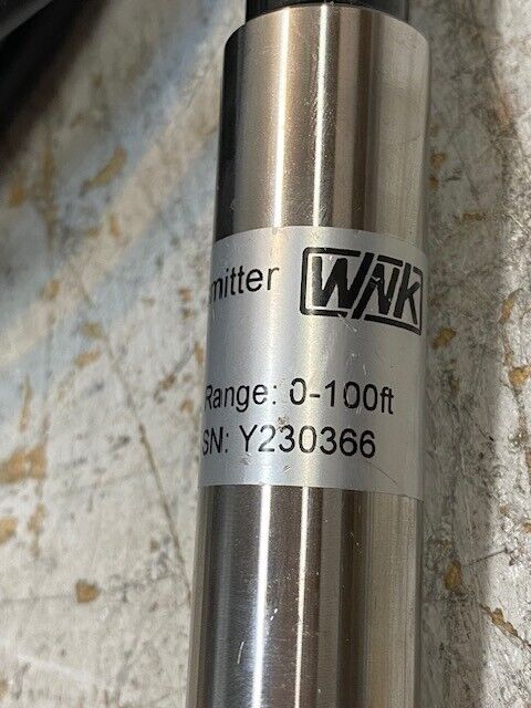 WNK Pressure Transmitter 100ft Long WNK8010-TT | Y230366 | Output 4-20mA