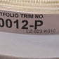 Portfolio 8" RD Recessed Regres Finish All White 10012-P | 10012 PWH