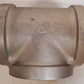 Stainless Steel T-Shaped Tee 3 Way Pipe Coupling 6.5" Diameter x 10" Width