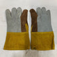 5 Pairs of Cowhide 48583 XL Welding Work Gloves 13" L 6" W