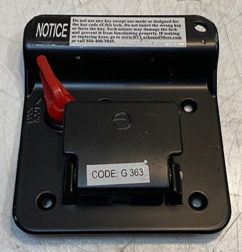 RV Locks & More Keyless Handle Lock Code: G363