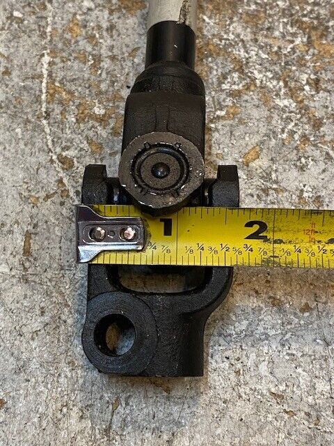 Axle Steering Shaft 19-1/2" Long 14mm Bore 16mm Shaft OD